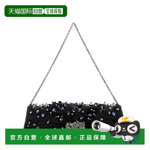 ROGER VIVIER 女士手拿包 RBWANVC3200RS0B999 SS【付后1h可退】