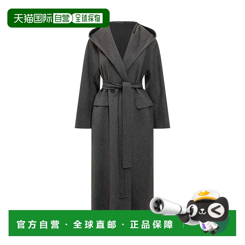 1h可退 S MAX MARA 女士外套 2529016033600080 AW2025 灰色羊毛