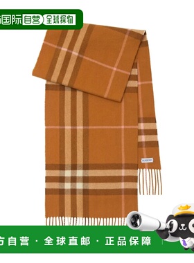 BURBERRY 女士围巾 8112644X AW2025 橙色 Burberry Scarfs博柏利