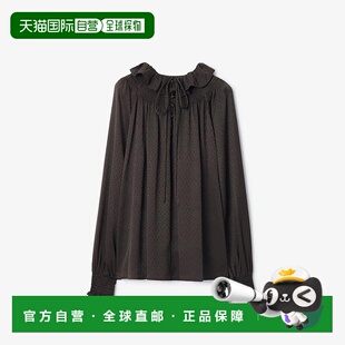 8115914 AW2025 黑色 1h可退 Silk 女士衬衫 Burberry BURBERRY