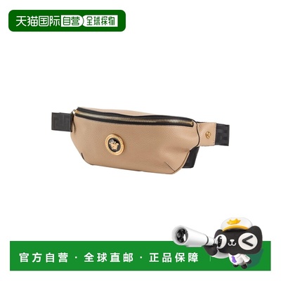 潮奢 versace 范思哲 男士 Bags 皮带 brown棕色 舒适时尚斜挎包