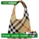 潮奢 Tie Burberry 女童 1h可退 Check 巴宝莉 驼色 儿童托特包童