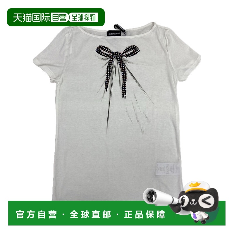 1h可退 EMPORIO ARMANI 女士T恤 P2T04JP2K6J0100 AW2021短袖