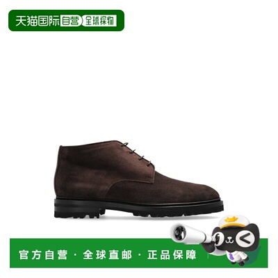 KITON 男士靴子 USSA528N01490030010DARKBROWN AW2026男鞋厚底鞋