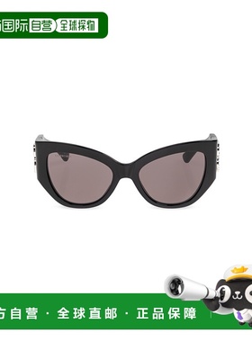 BALENCIAGA 女士太阳镜 773493T00411000 SS2025 黑色