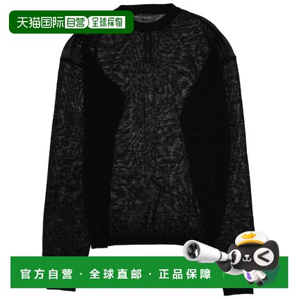 潮奢 rick owens 瑞克 欧文斯 男士 "PENTA PULL" 透视毛衣 RU01F