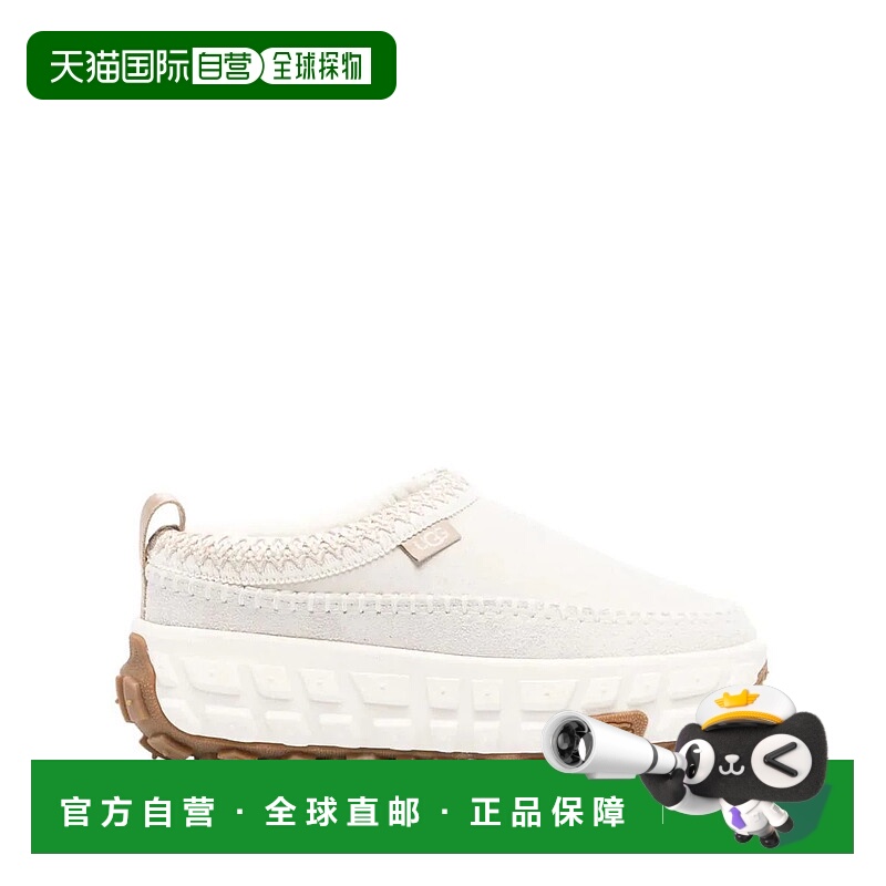 1h可退 UGG 女士芭蕾乐福鞋 1155650 SS2025 白色 UGG W Venture