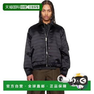 1h可退 潮奢 Sacai 男士 海军蓝 Horizontal Stripe 飞行员夹克 2
