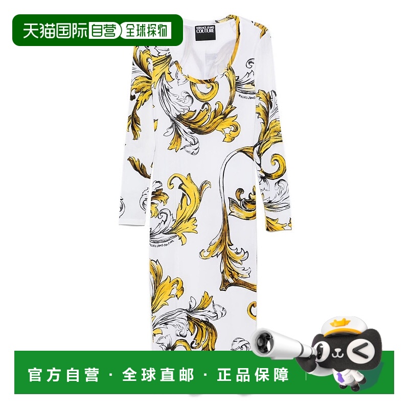 1h可退 VERSACE JEANS 女士连衣裙 78HAO920JS471G03 SS2025
