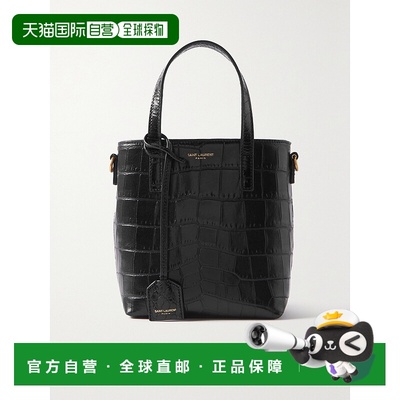 1h可退 潮奢 Saint Laurent 圣罗兰 女士 PARIS鳄鱼压纹单肩包 71