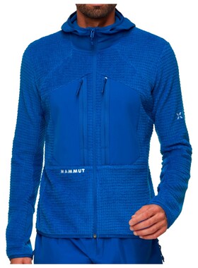 香港直邮Mammut 男士户外风衣  蓝色外套0056637EIGERBLUE CO