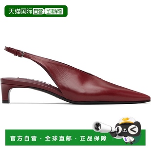 Sander 吉尔 桑达 1h可退 红色中跟鞋 Jil 女士 J15WP0128P8 潮奢