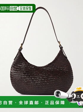 1h可退 潮奢 DRAGON DIFFUSION 女士 Luna Mezza 编织皮革肩包 80