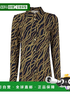 MICHAEL KORS 女士衬衫 MS340A68EE409MIDNIGHTBLUE长袖