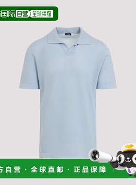 KITON 男士POLO衫 UMK0718K286000CELESTE SS2025