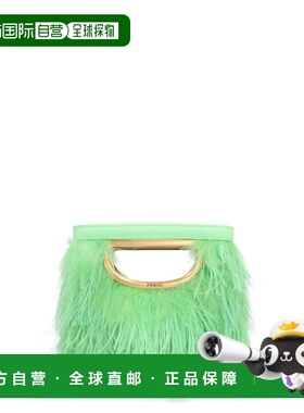 PINKO 女士手拿包 102772A1KIT36Q SS2024 绿色 PINKO SQUARE MIN