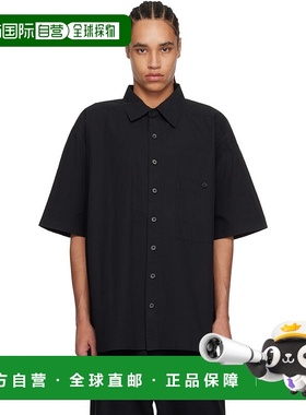 1h可退 潮奢 Entire Studios 男士 黑色 Duper 短袖衬衫 ESUS2520