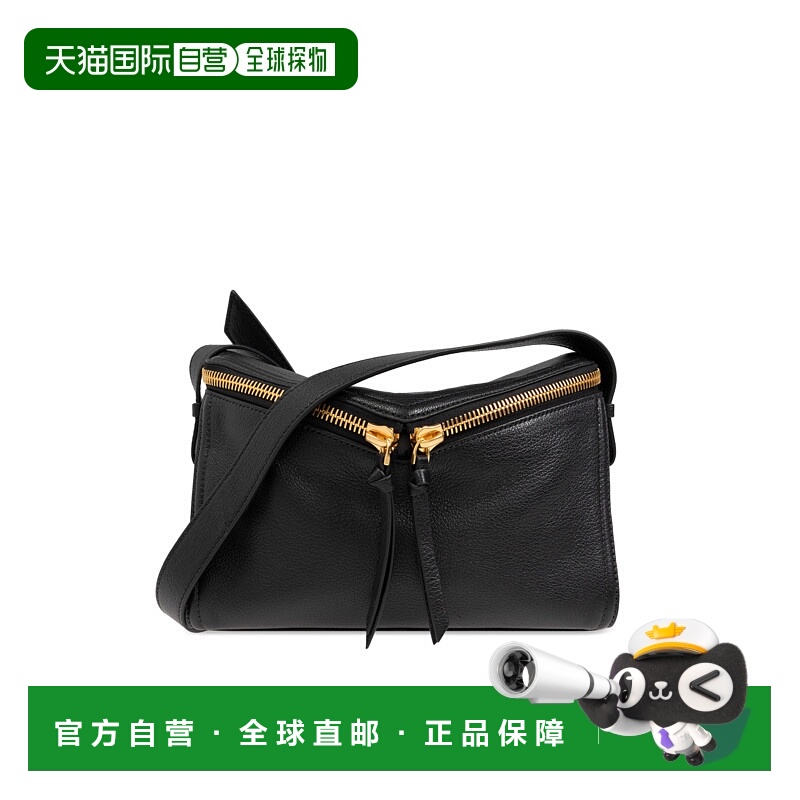 1h可退 MCM 女士斜挎包 MWSEAAK02BK0BLACK CO 黑色 Shoulder Bag