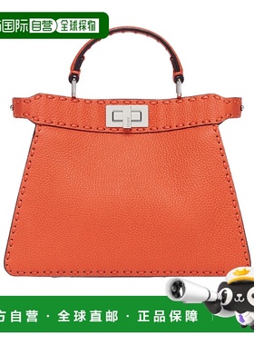 FENDI 女士手提包 8BN327ARBBF1SK0 SS2025 红色 Peekaboo ISeeU