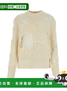 CHLOÉ 女士针织衫 CHC23WMP08540107 AW2023 白色 Cashmere high-