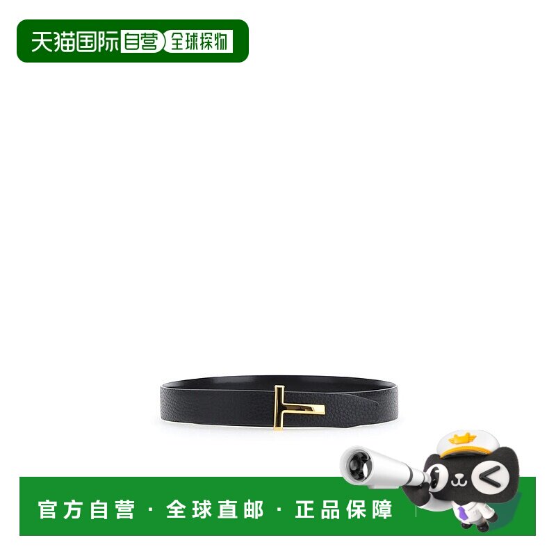 1h可退 TOM FORD 女士腰带 WB207LCL156G1N001-2 CO 黑色 TOM FOR