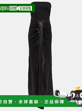 1h可退 潮奢 Staud 女士 Wayfaring 无肩带长款连衣裙长裙