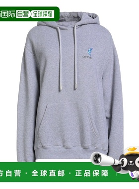 1h可退 潮奢 off-white 女士 连帽运动衫 grey灰色 舒适时尚