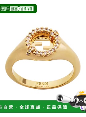 1h可退 潮奢 Fendi 芬迪 女士 EverRound 鑲鑽戒指 8AL084ATEP