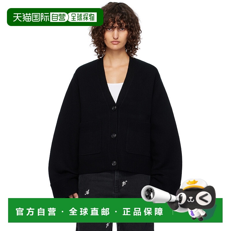 1h可退 潮奢 Axel Arigato 女士 黑色 Memory Relaxed 开衫 A0443