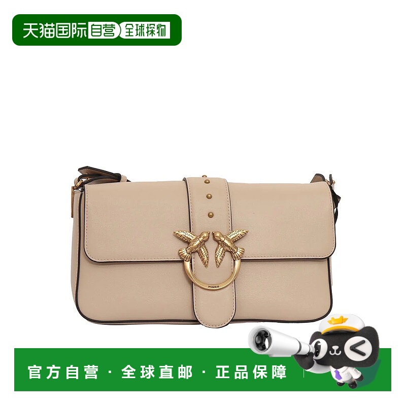 1h可退 PINKO 女士单肩包 104524A0QOC50Q234123 SS2025 米白色