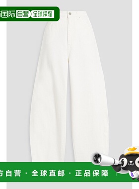 1h可退 潮奢 TOTÊME 女士 高腰气球牛仔裤L34 222238748OFFWHITE1