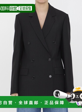 LOEWE 女士西服 S540Y03XA01100 SS2024 黑色 Double-breasted ta