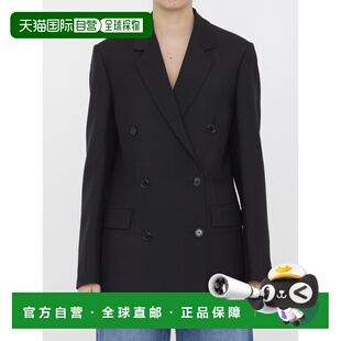 LOEWE 女士西服 S540Y03XA01100 SS2024 黑色 Double-breasted ta