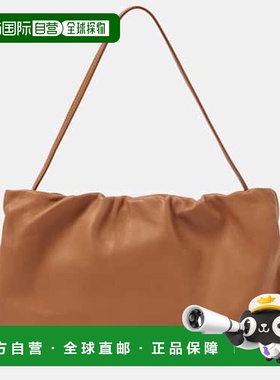 1h可退 潮奢 The Row 女士 Bourse XL 皮革肩包 brown棕色 舒适时