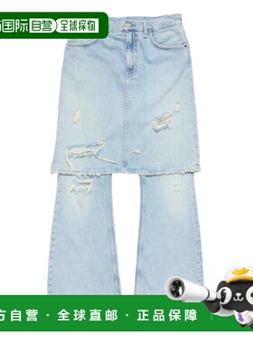 1h可退 潮奢 Acne Studios 艾克妮 女士 Clear 蓝色牛仔裤 AK1008