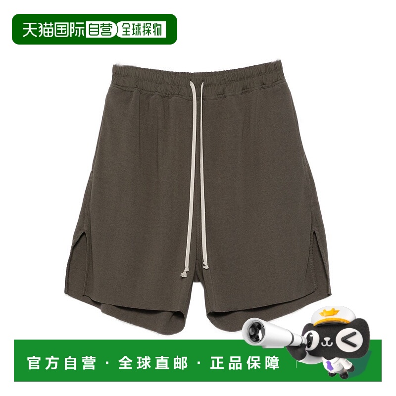 RICK OWENS 男士短裤 RU02E1397RJTC25 AW2025 棕色