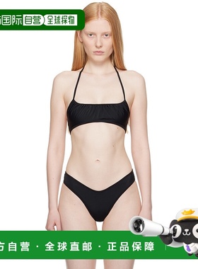 1h可退 潮奢 Tom Ford 汤姆 福特 女士 黑色 Calla 比基尼上装