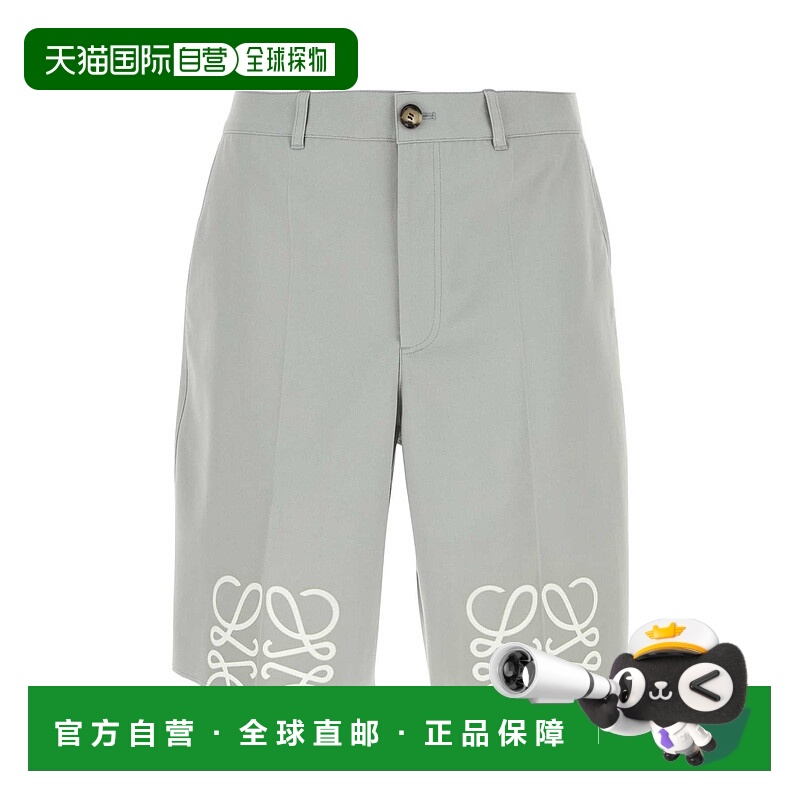 1h可退 LOEWE 男士休闲裤 H526Y1AW24LIGHTGREY AW2025 灰色