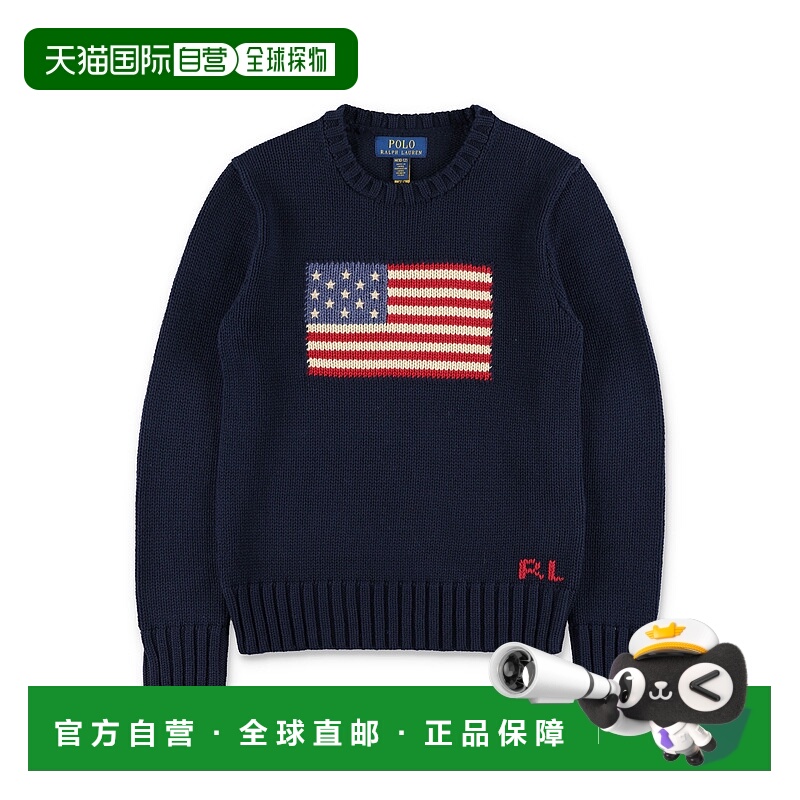 1h可退 潮奢 Polo Ralph Lauren Polo 拉夫 劳伦 男童 Kid 国旗针