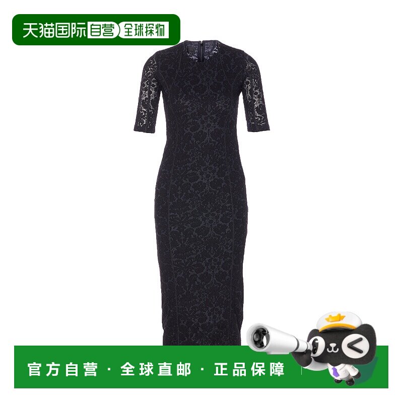 PINKO 女士连衣裙 105653A2TWZ99 AW2025 黑色 Black Arame Dress