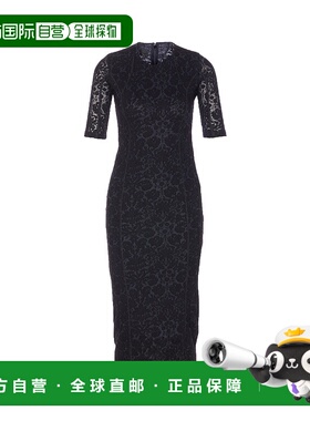 PINKO 女士连衣裙 105653A2TWZ99 AW2025 黑色 Black Arame Dress