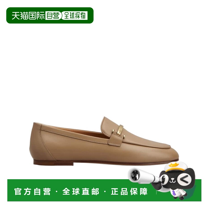 1h可退 TOD'S 女士休闲鞋 XXW79A0JE50SMXC806 CO 棕色 圆头平底