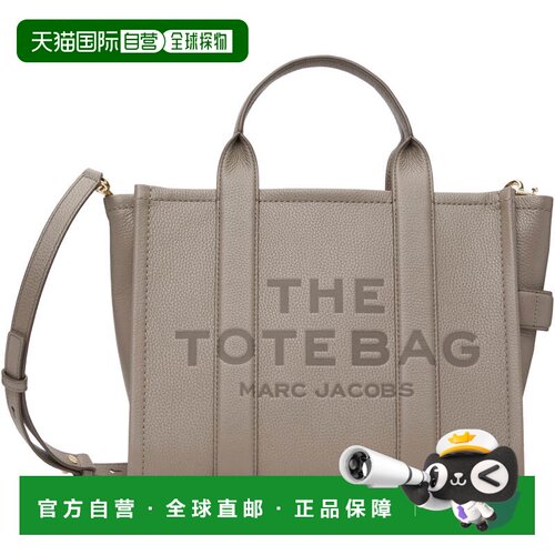 Marc Jacobs 马克 雅可布 女士 灰褐色 The Leather Medium 托特