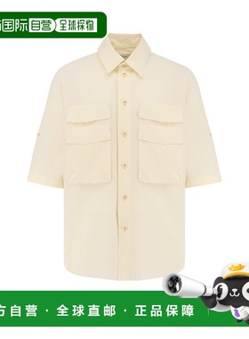 LEMAIRE 男士衬衫 SH1146LF1399BG222 SS2025 黄色