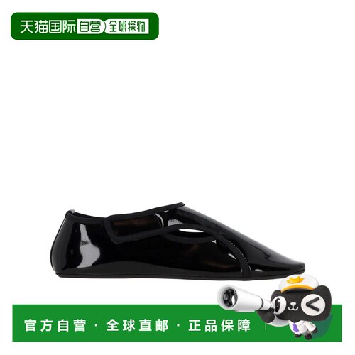 ALAIA 女士芭蕾乐福鞋 AA3A065A034999 SS2026 黑色单鞋