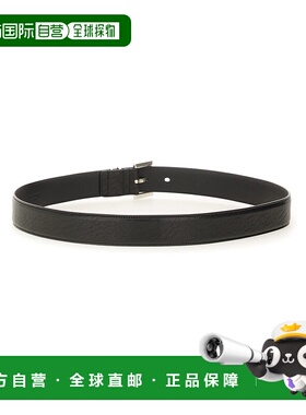 SAINT LAURENT 男士腰带 634440AAC8A1000 CO 黑色皮带