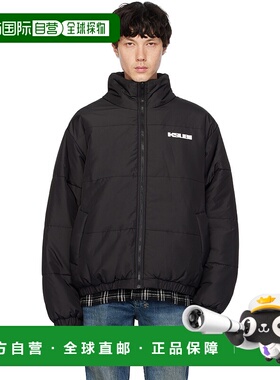 1h可退 潮奢 Ksubi 男士 黑色 Sott 双面填充夹克 MPS25JK003