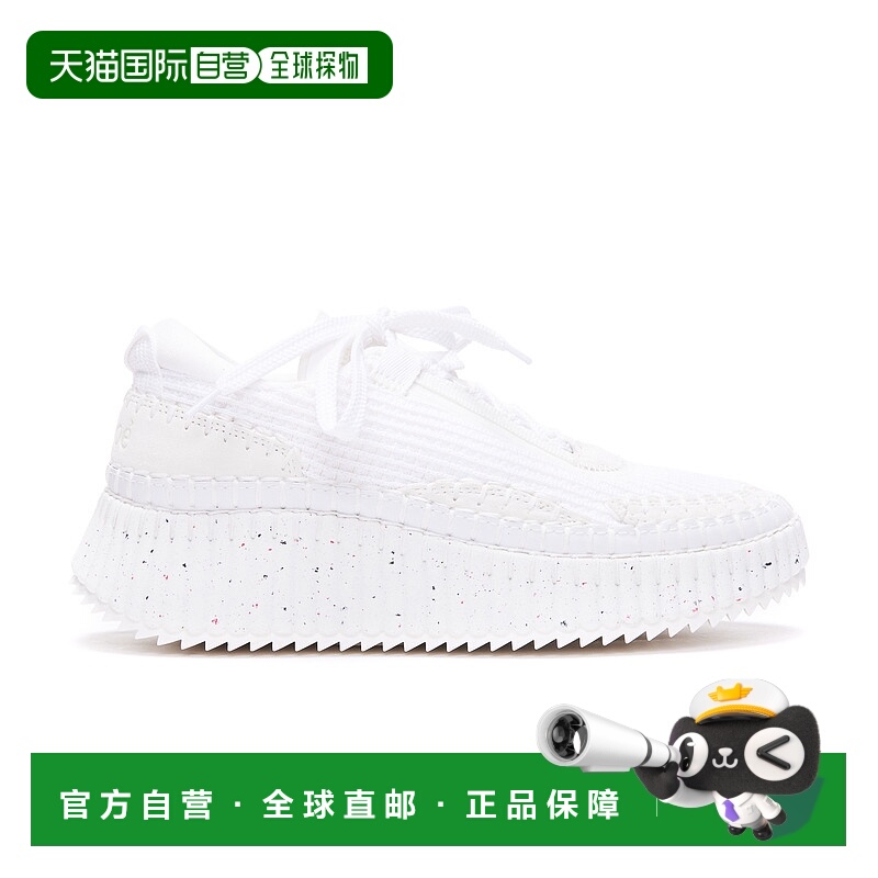 1h可退 CHLOÉ 女士运动鞋 C22S579Y0101 CO 白色 CHLOÉ NAMA
