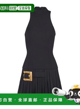 BALMAIN 女士连衣裙 GF1R3370WC090PA SS2026 黑色