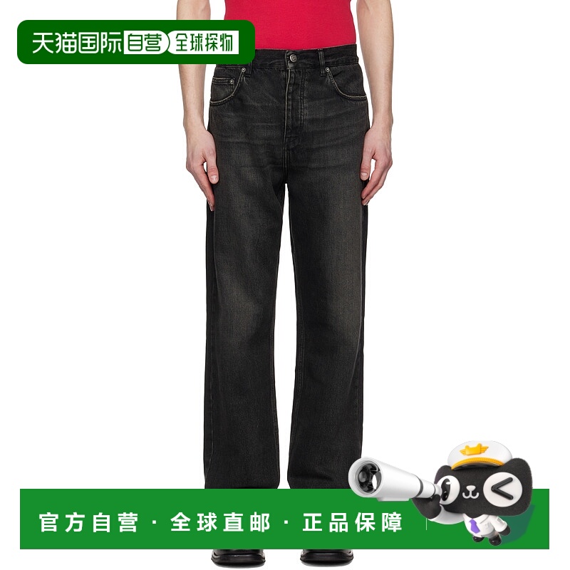 1h可退 潮奢 Ksubi 男士 黑色 Anti K Tarr 牛仔裤 MPS25DJ020